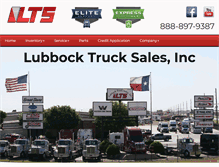 Tablet Screenshot of lubbocktrucksales.com